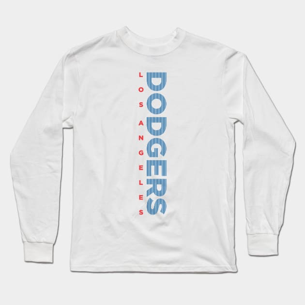 LA Dodgers 9 Long Sleeve T-Shirt by HooPet